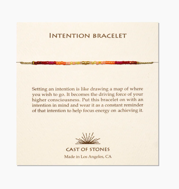 Intention Bracelet | Warm Ombre