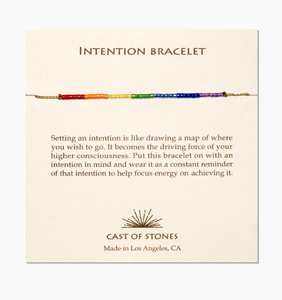 Intention Bracelet | Chakra Rainbow