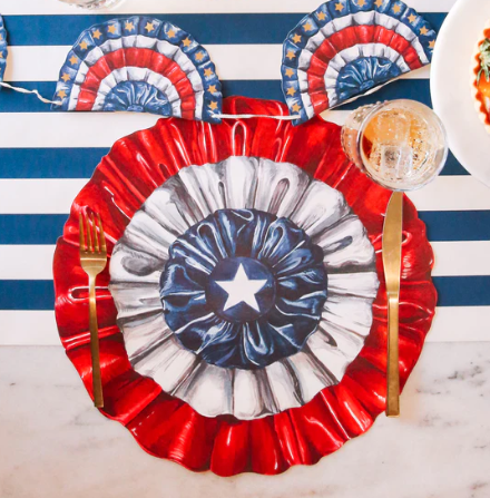 Die Cut Star-Spangled Placemat