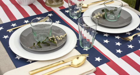 Stars on Blue Placemat