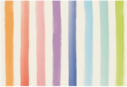 Sorbet Painted Stripe Placemat