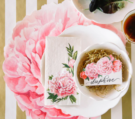 Peony Guest Towel