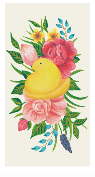 Peeps Guest Towel