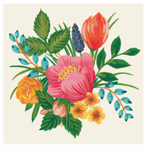 Sweet Garden Cocktail Napkin