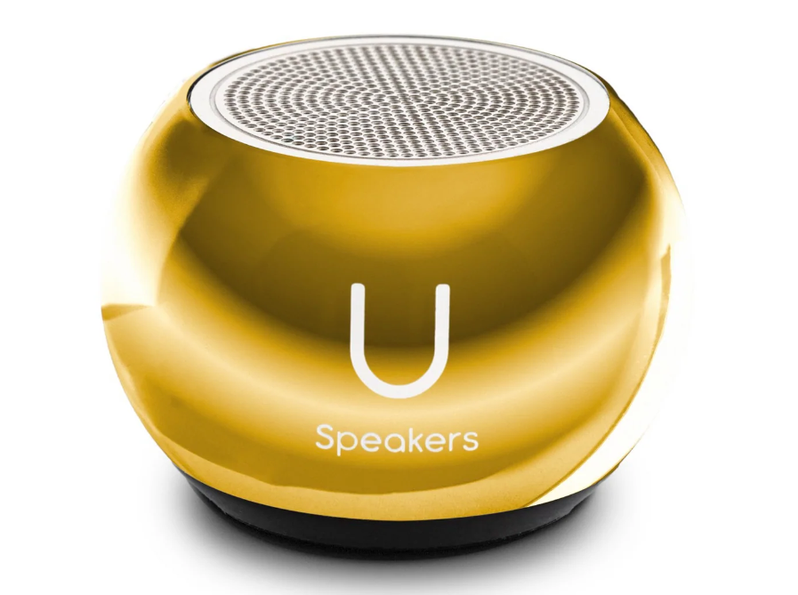 U Mini Speaker | Mirror Gold