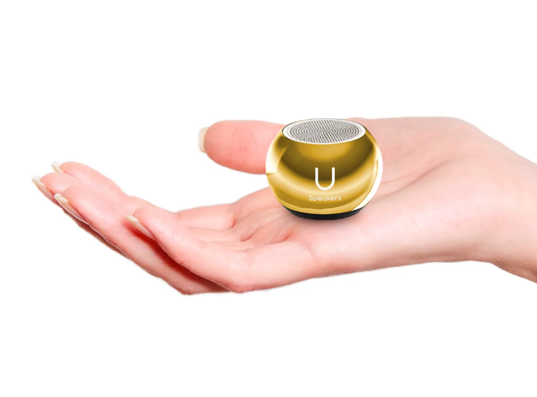 U Mini Speaker | Mirror Gold