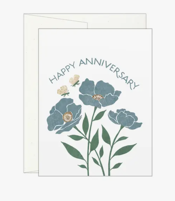 Happy Anniversary Moths Card