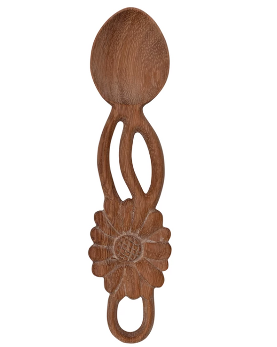 Hand-Carved Doussie Wood Spoon