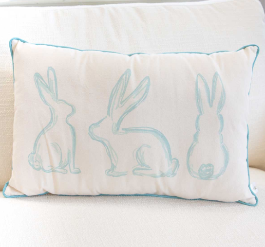 Lily Belle Bunny Lumbar Pillow
