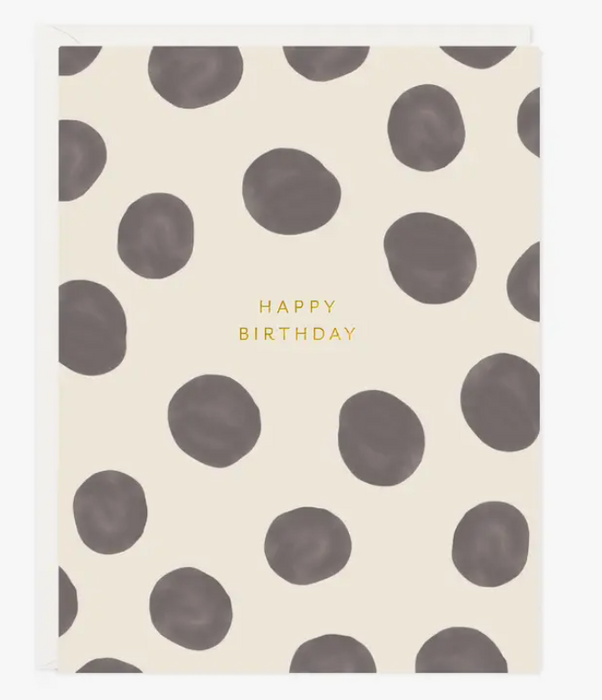 Birthday Classic Dots Card