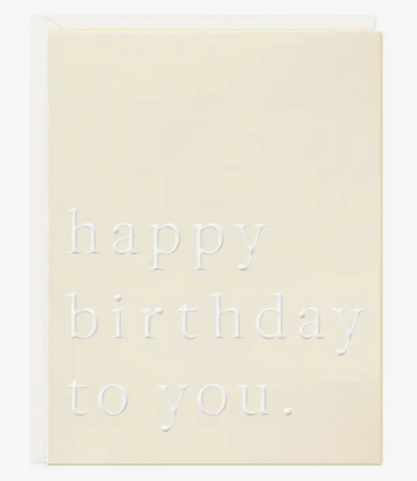 Birthday Chic Card