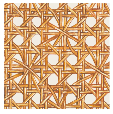 Rattan Weave Cocktail Napkin