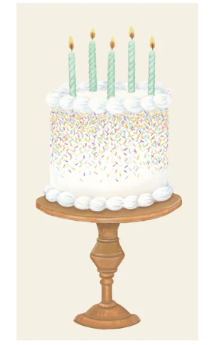 Birthday Cake Guest Napkin