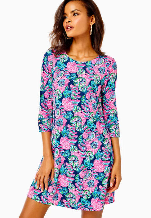 Solia UPF 50+ Chillylilly Dress | Oyster Bay Shroom with a View
