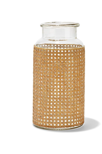 Cane Webbing Jar | Large