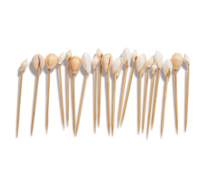 Sea Shell Hors d'Oeuvre Pick Set