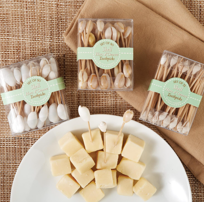 Sea Shell Hors d'Oeuvre Pick Set