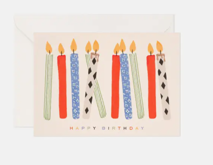 Birthday Candles Card