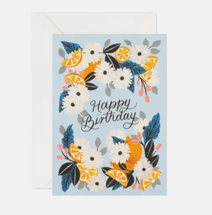 Sweet Lemons Birthday Card