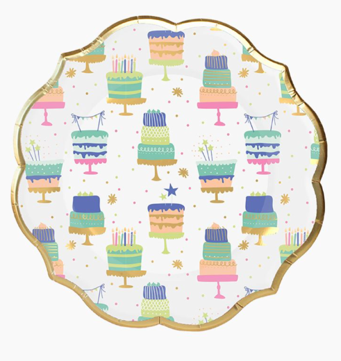 Birthday Salad Plate