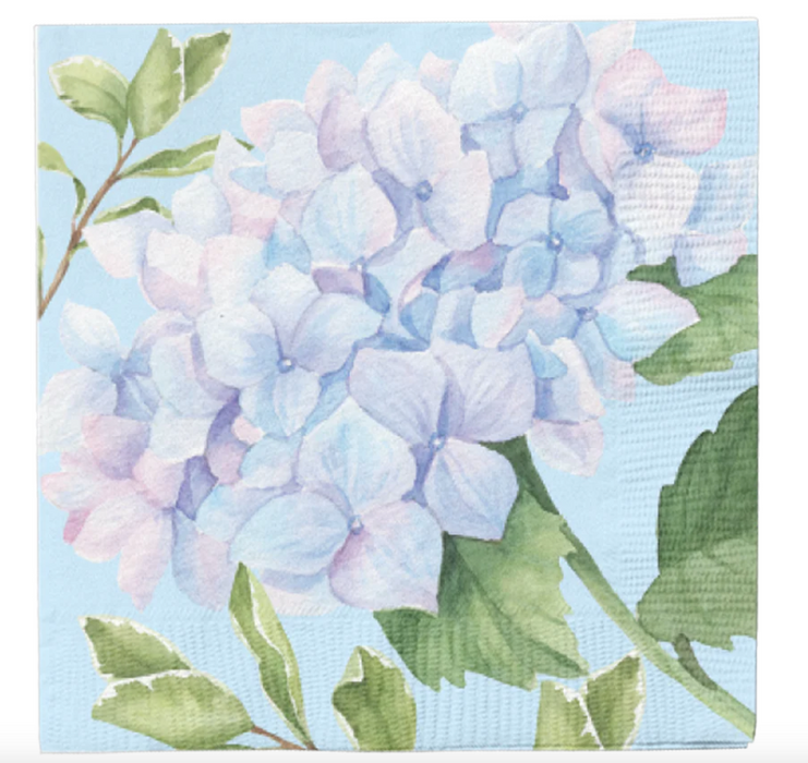 Hydrangea Cocktail Napkin