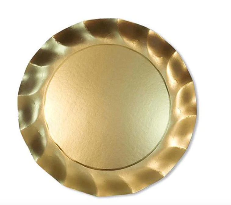 Everyday Satin Gold Dinner Plate