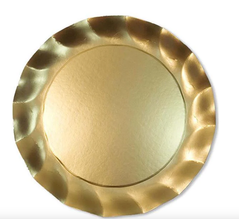 Everyday Satin Gold Charger