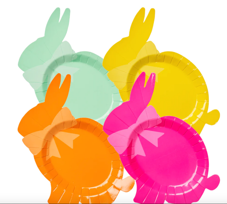 Bunny Assorted Color Plates