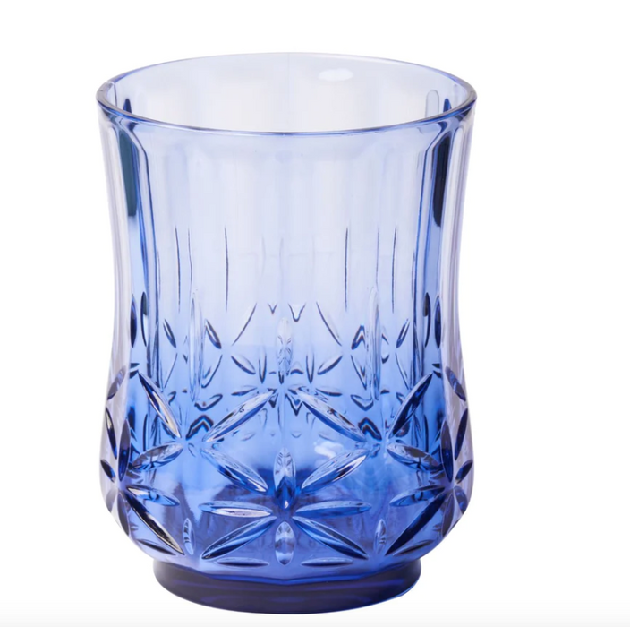 Short Traditional Acrylic Tumbler | Cobalt