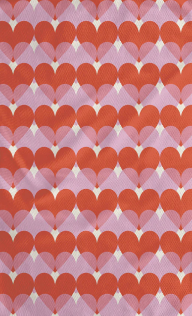 Geometry Tea Towel | Transparent Love