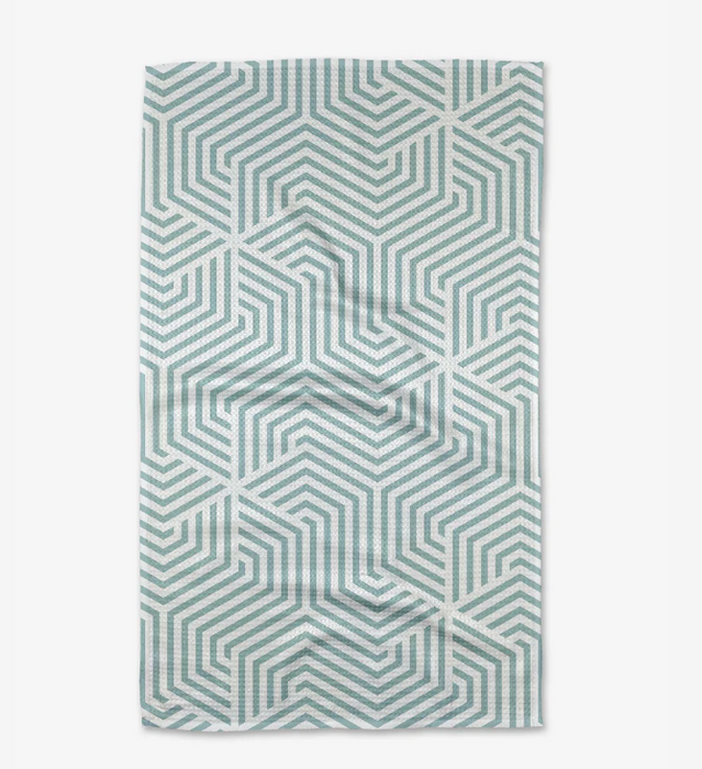 Geometry Tea Towels Geometry Tea Towel | Aftermath – Lovely Paperie & Gifts