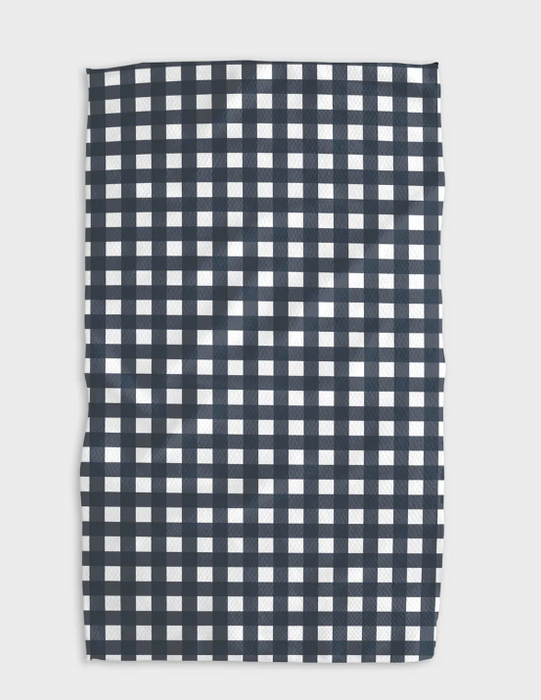 Geometry Tea Towel | Navy Gigi