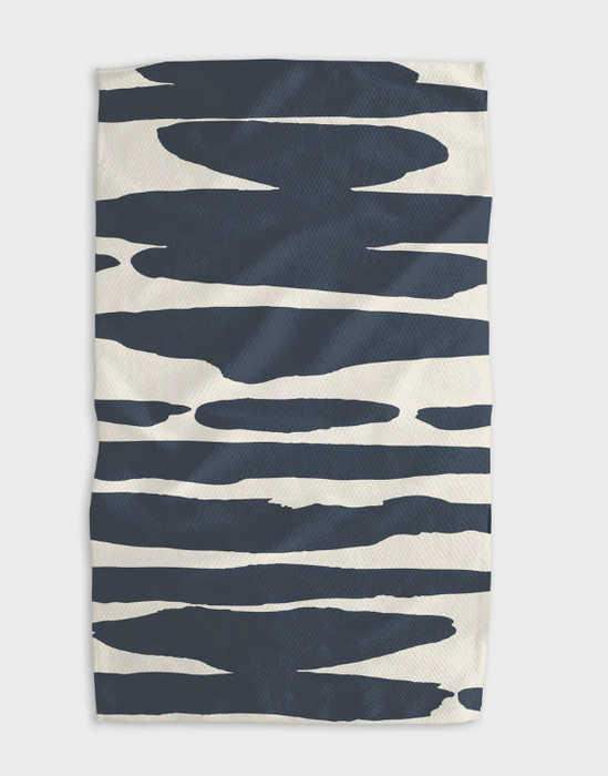 Geometry Tea Towel | Reflected Midnight