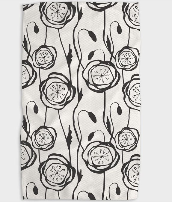 Geometry Tea Towel | Smell the Flowers