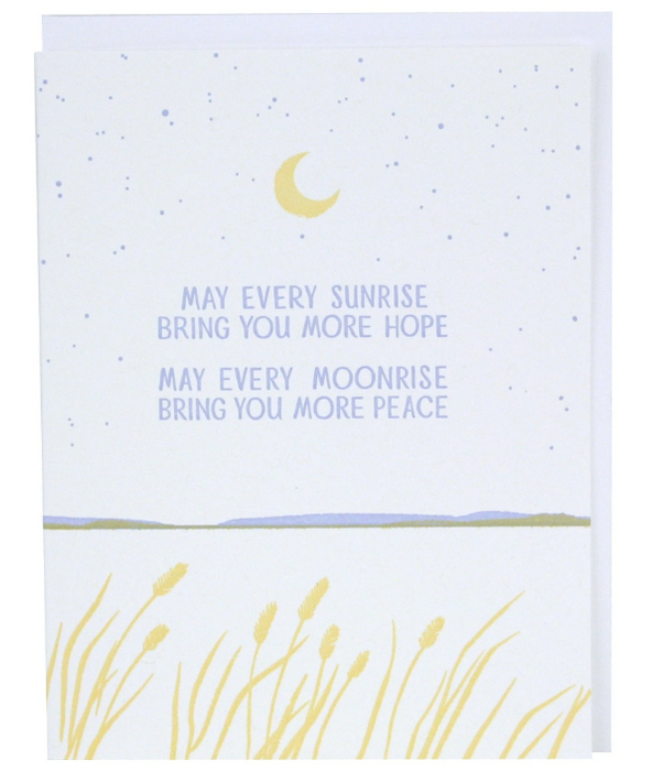 Hope and Peace Sympathy Card