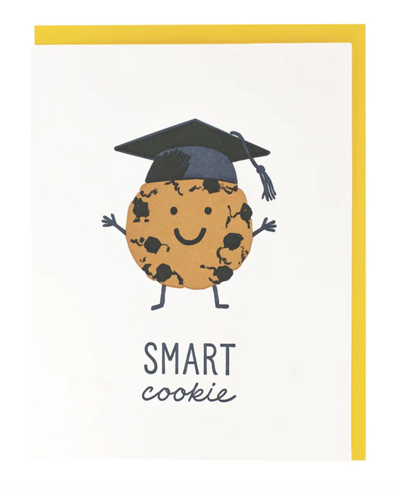 Chocolate Chip Cookie Graduation Card