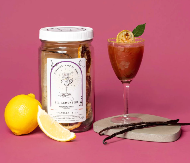 Apothecary Craft Cocktail Mix | Vanilla Fig Lemontini