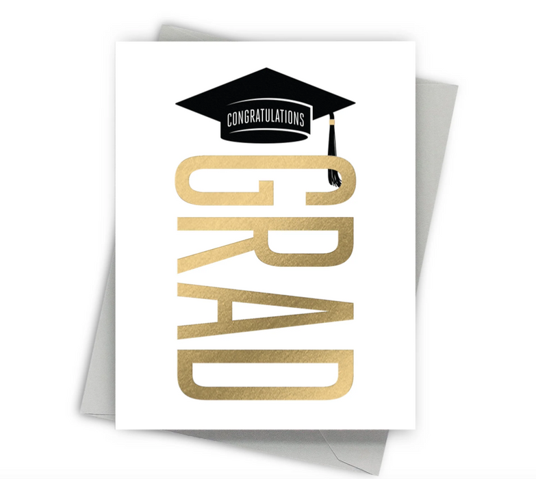 Stacked Graduation Card