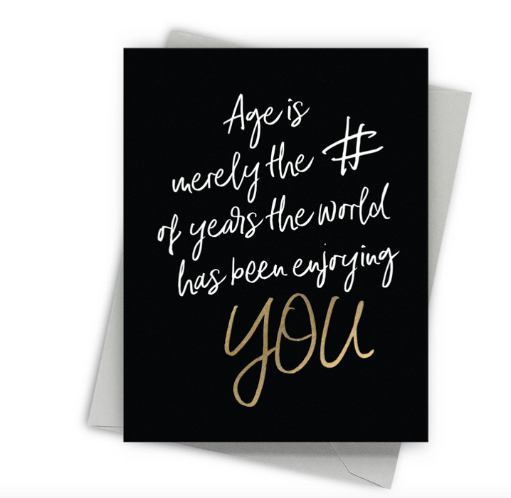 Number of Years Card