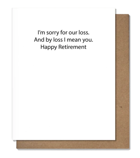 Our Loss Card