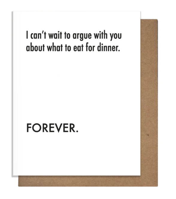 Argue Dinner