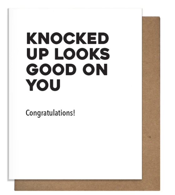 Knocked Up Card