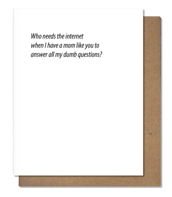 Internet Mom Card