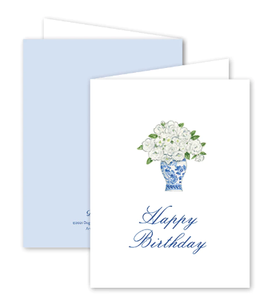 Chinoiserie Gallery Birthday Card