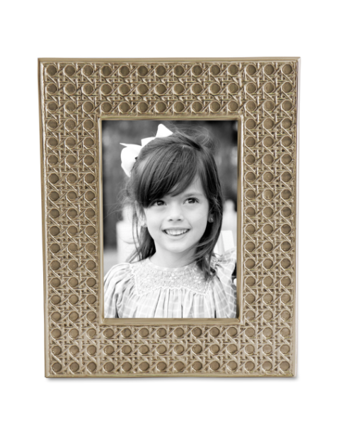 BBC 8059 FRAME GOLD Sierra Modern Rattan 4x6