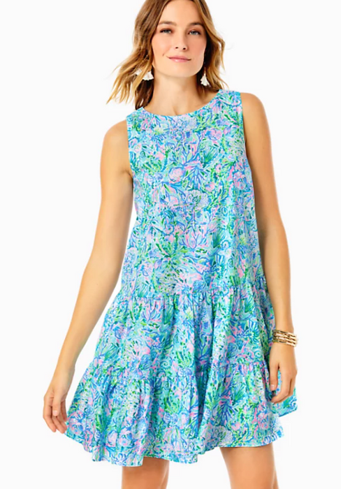Trina Dress | Surf Blue Soleil It On Me