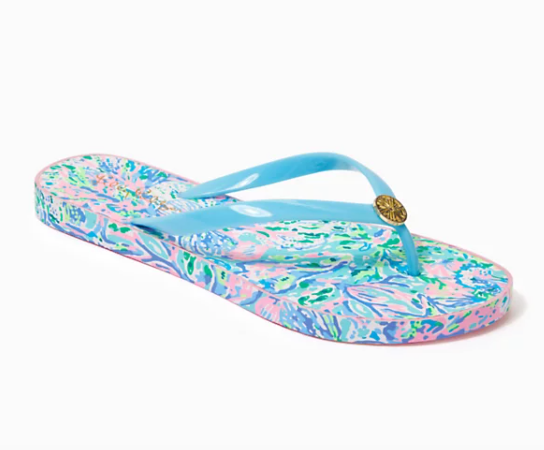 Pool Flip Flops | Surf Blue Soleil It On Me Shoe