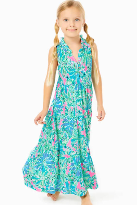 Mini Malone Maxi Dress | Soleil Pink Good Hare Day