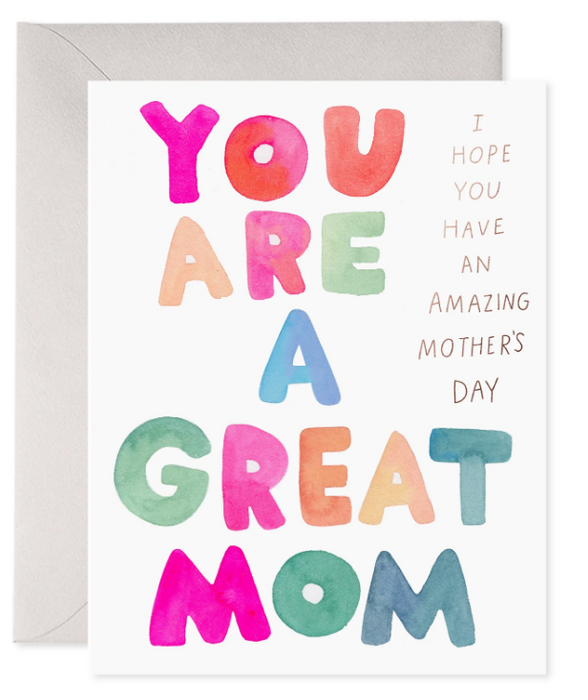 A Great Mom Card