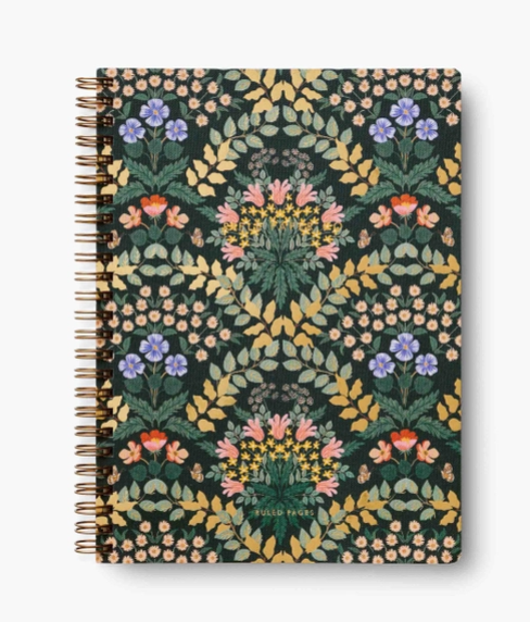 Bramble Trellis Spiral Notebook